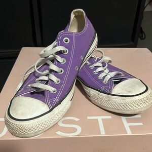 Purple Converse